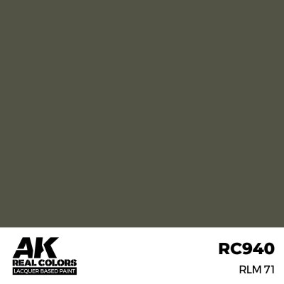 Alcohol-based acrylic paint RLM 71 AK-interactive RC940 детальное изображение Real Colors Краски