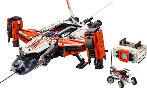 Конструктор LEGO TECHNIC Грузовой космический корабль VTOL LT81 42181 детальное изображение Technic Lego