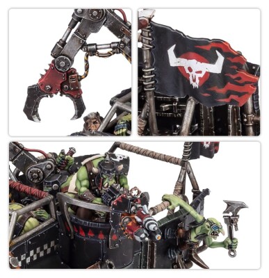 Игровой набор Warhammer 40000 - ORKS: TRUKK детальное изображение Орки Армии Ксеносов