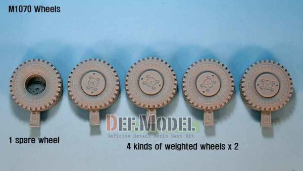  M1070/M1000 HETS Sagged wheel set  детальное изображение Смоляные колёса Афтермаркет