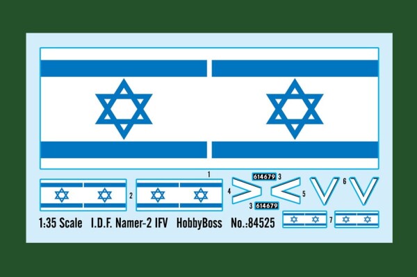 Збірна модель 1/35 БМП Namer 2 IDF HobbyBoss 84525 детальное изображение Бронетехника 1/35 Бронетехника