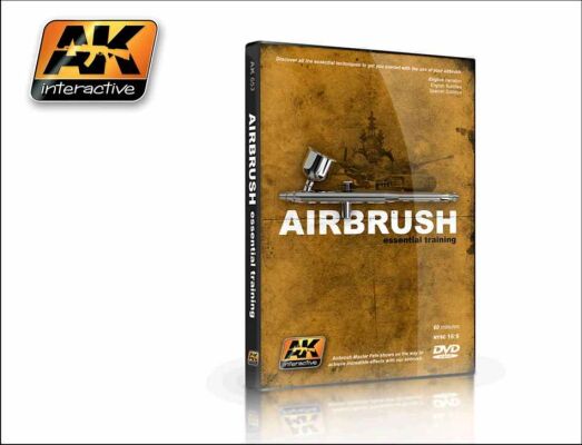 AIRBRUSH ESSENTIAL TRAINING (NTSC USA / JAPAN) детальное изображение Обучающие DVD Литература