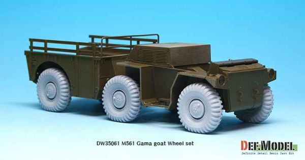 US M561 'Gama Goat' Sagged Wheel set  детальное изображение Смоляные колёса Афтермаркет