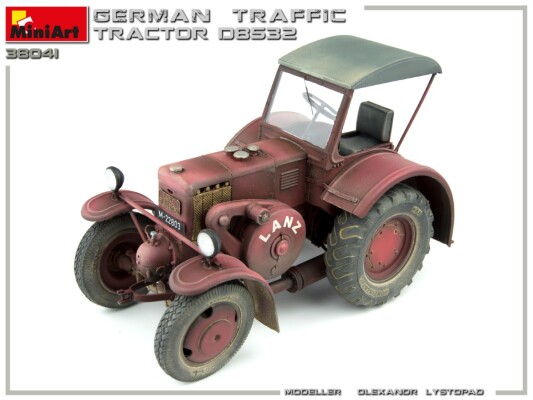 Сборная модель 1/35 Немецкий трактор Д8532 Миниарт 38041 детальное изображение Автомобили 1/35 Автомобили
