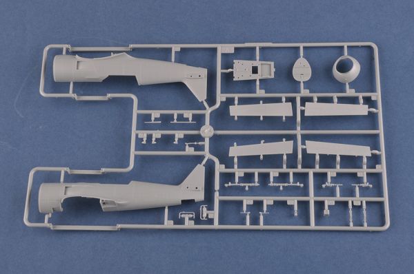 Збірна модель літака Lavochkin La-11 Fang детальное изображение Самолеты 1/48 Самолеты