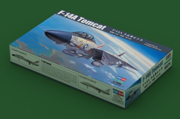 Сборная модель 1/72 Самолет Грумман Ф-14A Томкэт ХоббиБосс 80276 детальное изображение Самолеты 1/72 Самолеты