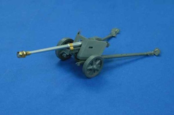 Металлический ствол 7.5см немецкой противотанковой пушки PaK 40 L/46 (early) в масштабе 1/35 детальное изображение Металлические стволы Афтермаркет