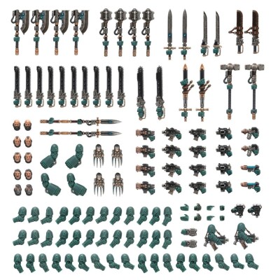 Ігровий набір Warhammer 40000 - LEGIONES ASTARTES - MELEE WEAPONS UPGRADE детальное изображение Ересь Хоруса WARHAMMER 40,000