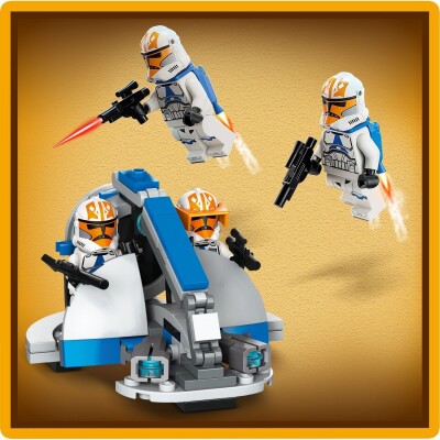 Конструктор LEGO Star Wars Клоны-пехотинцы Асоки 332-го батальона. Боевой набор 75359 детальное изображение Star Wars Lego