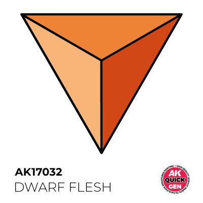 Акрилова фарба DWARF FLESH / Плоть гнома QUICK GEN COLOR AK-Interactive AK 17032 детальное изображение QUICK GEN COLOR Краски