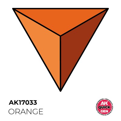 Акрилова фарба ORANGE / Помаранчевий QUICK GEN COLOR AK-Interactive AK 17033 детальное изображение Акриловые краски Краски