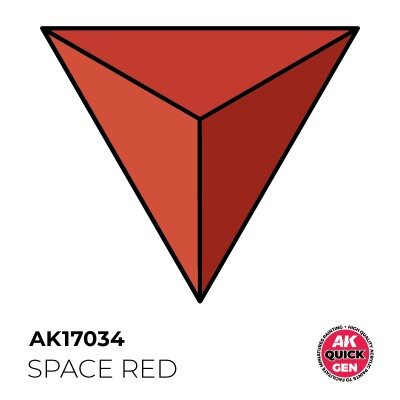 Acrylic paint SPACE RED QUICK GEN COLOR AK-interactive AK 17034 детальное изображение QUICK GEN COLOR Краски