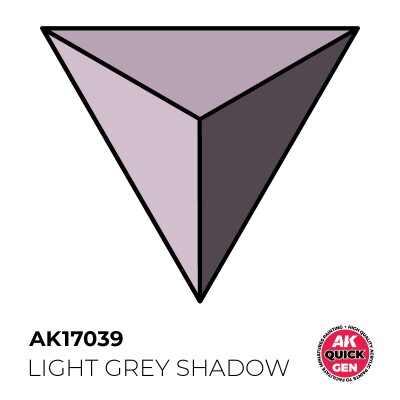Acrylic paint LIGHT GREY SHADOW QUICK GEN COLOR AK-interactive AK 17039 детальное изображение QUICK GEN COLOR Краски