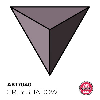 Акрилова фарба GREY SHADOW / Сіра тінь QUICK GEN COLOR AK-interactive AK 17040 детальное изображение QUICK GEN COLOR Краски