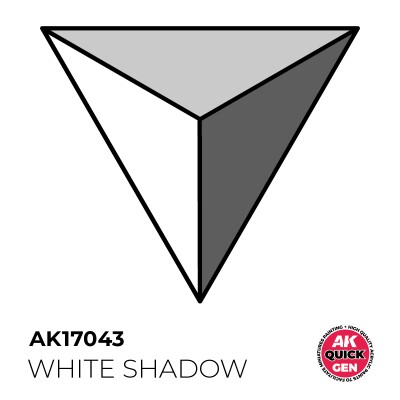 Акрилова фарба WHITE SHADOW / Біла тінь QUICK GEN COLOR AK-interactive AK 17043 детальное изображение QUICK GEN COLOR Краски