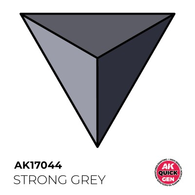 Акрилова фарба STRONG GREY / Сильний сірий QUICK GEN COLOR AK-Interactive AK 17045 детальное изображение QUICK GEN COLOR Краски