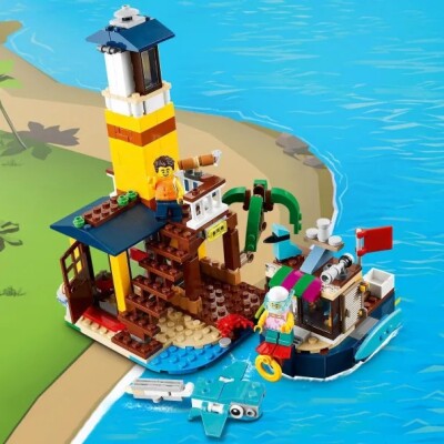 Constructor LEGO Creator Beach house of surfers 31118 детальное изображение Creator Lego