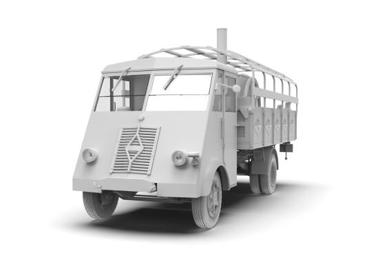 Buildable model 1/35 AHN &quot;Gulaschkanone&quot; - German WWII mobile field kitchen ICM35415 детальное изображение Автомобили 1/35 Автомобили