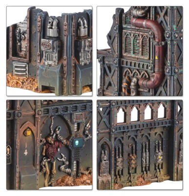Ігровий набір Warhammer 40000 - COMBAT PATROL TERRAIN SET - BATTLEZONE детальное изображение Игровые наборы WARHAMMER 40,000