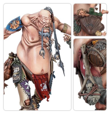 Игровой набор Warhammer AGE OF SIGMAR - SONS OF BEHEMAT -  STOMPER TRIBE детальное изображение Сыны Бехемата Разрушение