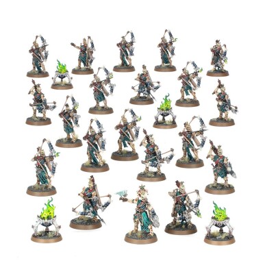 Ігровий набір Warhammer AGE OF SIGMAR - OSSIARCH BONEREAPERS - MORTEK TRIAXES детальное изображение Мёртвые Костетрясы Смерть