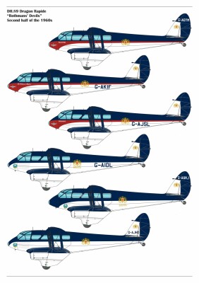 Сборная модель 1/48 Ближнемагистральный авиалайнер DH.89 Dragon Rapide “Rothmans' Devils” Armory детальное изображение Самолеты 1/48 Самолеты