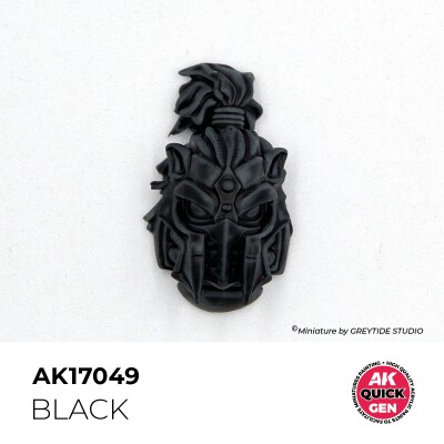 Акрилова фарба BLACK / Чорний QUICK GEN COLOR AK-Interactive AK 17049 детальное изображение QUICK GEN COLOR Краски