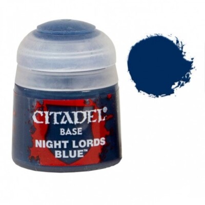 CITADEL BASE: NIGHT LORDS BLUE (12ML) детальное изображение Base Citadel