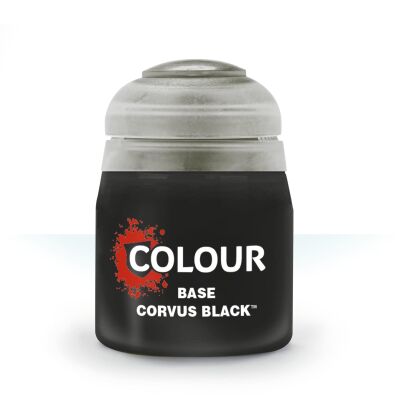 Citadel Base: CORVUS BLACK детальное изображение Акриловые краски Краски