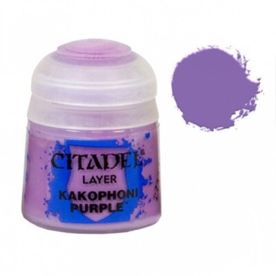 CITADEL LAYER: KAKOPHONI PURPLE (12ML) детальное изображение Layer Citadel