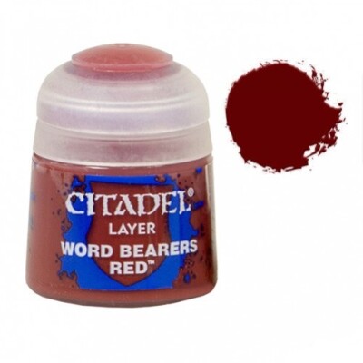 CITADEL LAYER: WORD BEARERS RED (12ML) детальное изображение Layer Citadel