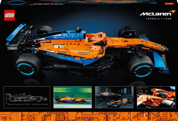 Конструктор LEGO Technic Гоночный автомобиль McLaren Formula 1 42141 детальное изображение Technic Lego