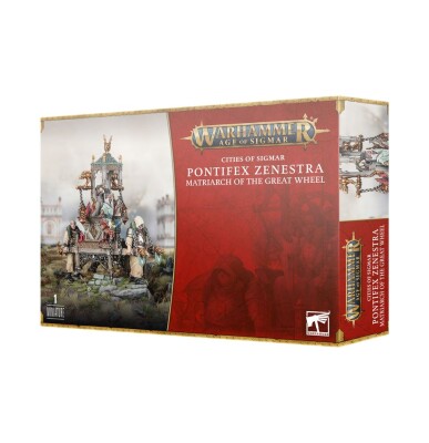 CITIES OF SIGMAR - PONTIFEX ZENESTRA MATRIARCH OF THE GREAT WHEEL детальное изображение CITIES OF SIGMAR GRAND ALLIENCE ORDER