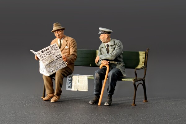 Збірна модель 1/35 Фігури Німецькі цивільні 30-40-х років MiniArt 38006 детальное изображение Фигуры 1/35 Фигуры