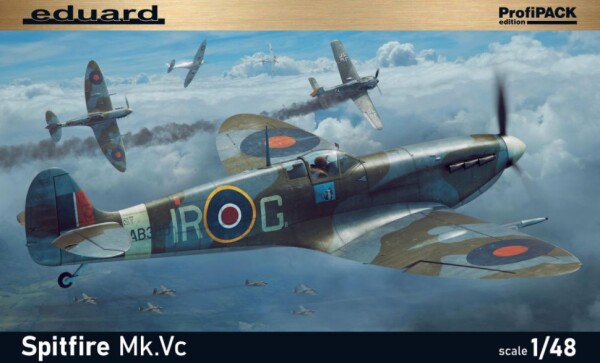 Збірна модель 1/48 Британський винищувач Spitfire Mk.Vc Eduard 82158 детальное изображение Самолеты 1/48 Самолеты