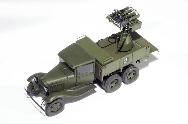GAZ-AAA with a quad machine gun &quot;Maxim&quot; детальное изображение Автомобили 1/35 Автомобили