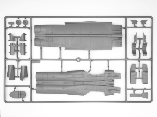 Сборная модель 1/48 Самолет МиГ-25 ПД ICM 48903 детальное изображение Самолеты 1/48 Самолеты