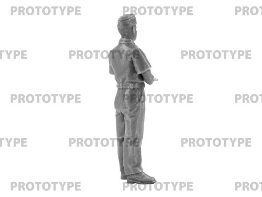 Сборная модель фигур пилотов и наземный персонал США (Война во Вьетнаме) детальное изображение Фигуры 1/48 Фигуры