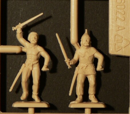Scale model 1/72 Figures Gallic warriors Italeri 6022 детальное изображение Фигуры 1/72 Фигуры