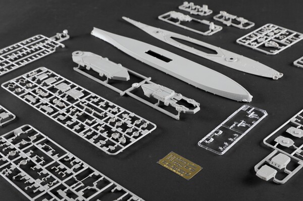 Збірна модель 1/700 Лінкор USS Iowa BB-61 Trumpeter 06749 детальное изображение Флот 1/700 Флот