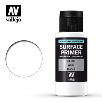Primer White 60 ml. Vallejo 73600 детальное изображение Грунтовки Модельная химия