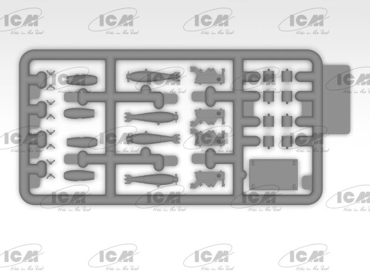 Scale model 1/32 British training aircraft DH. 82A Tiger Moth with bombs ICM 32038 детальное изображение Самолеты 1/32 Самолеты