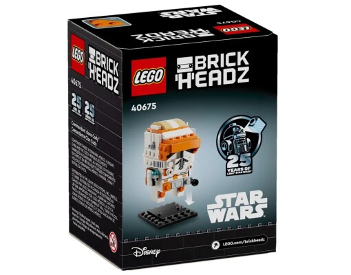 LEGO Brick Headz Clone Commander Cody 40675 детальное изображение Brick Headz Lego
