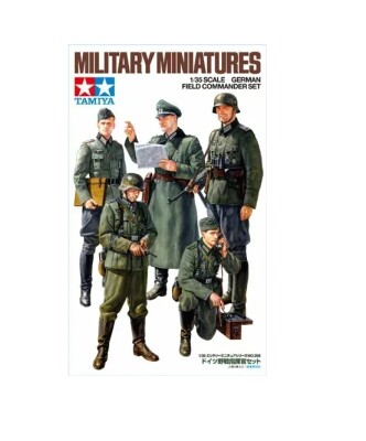 Сборная модель 1/35 Фигуры Набор немецкого полевого командира (5 фигур) Tamiya 35298 детальное изображение Фигуры 1/35 Фигуры