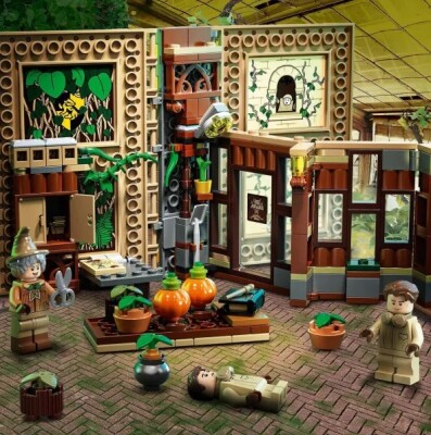 Конструктор LEGO Harry Potter Учеба в Хогвартсе: Урок травологии 76384 детальное изображение Harry Potter Lego