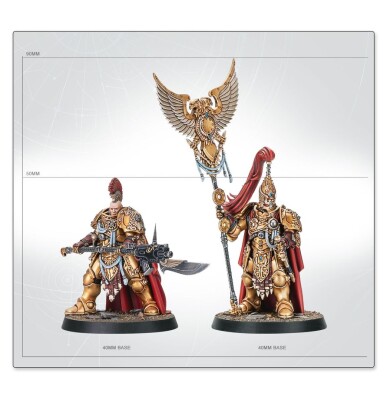 Игровой набор Warhammer 40000 - HORUS HERESY: CUSTODES - CUSTODIAN GUARD SODALITY детальное изображение Ересь Хоруса WARHAMMER 40,000
