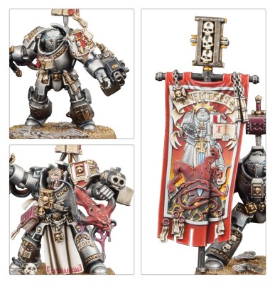 Ігровий набір Warhammer 40000 - GREY KNIGHTS: SANCTIC CONCLAVE детальное изображение Серые Рыцари Космические Десантники