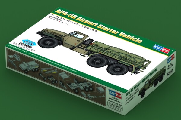 Сборная модель 1/72 Автомобиль АПА-5Д (аэродромный источник электроэнергии) ХоббиБосс 82962 детальное изображение Автомобили 1/72 Автомобили