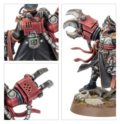 Игровой набор Warhammer 40000 - ASTRA MILITARUM - COMMISSAR YARRICK детальное изображение Имперская Гвардия Армии Империума