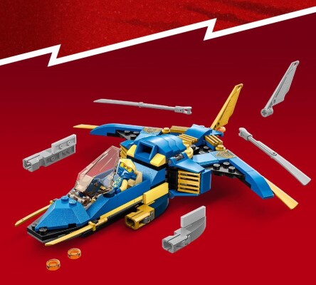 Constructor LEGO Ninjago Jay's Jet EVO 71784 детальное изображение NINJAGO Lego